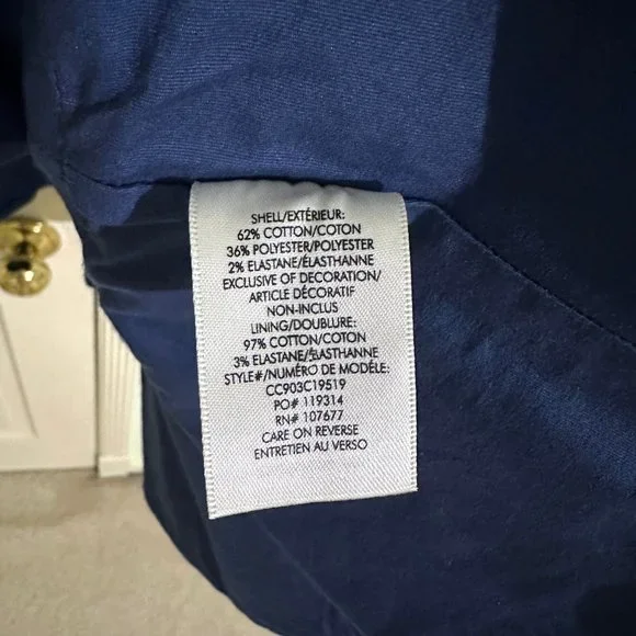 Alice + Olivia Blue and White Mini Dress - Picture 5 of 13